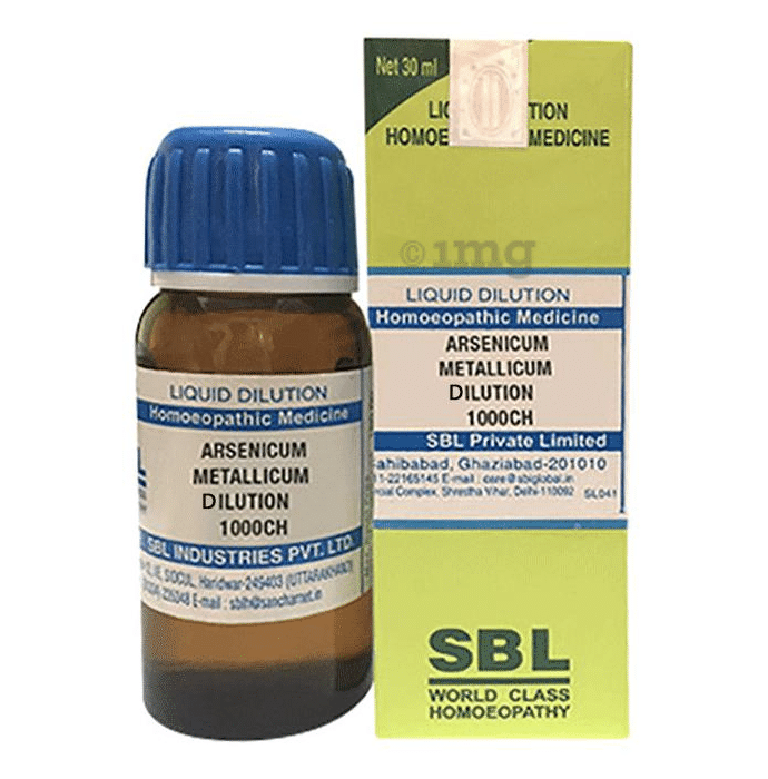 SBL Arsenicum Metallicum Dilution 1000 CH
