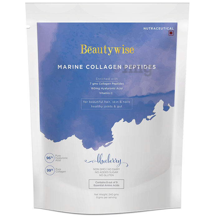 Beautywise Blueberry Marine Collagen Peptides