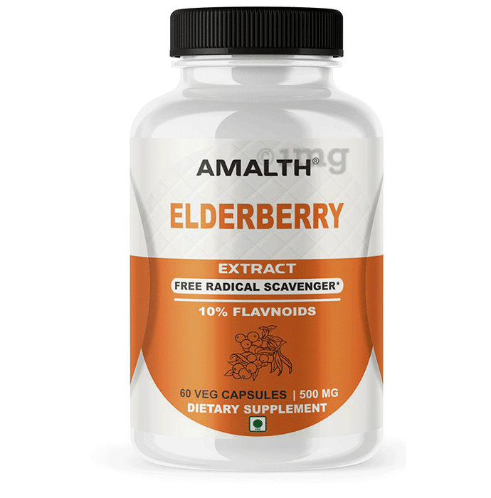 Amalth Elderberry Extract Veg Capsules