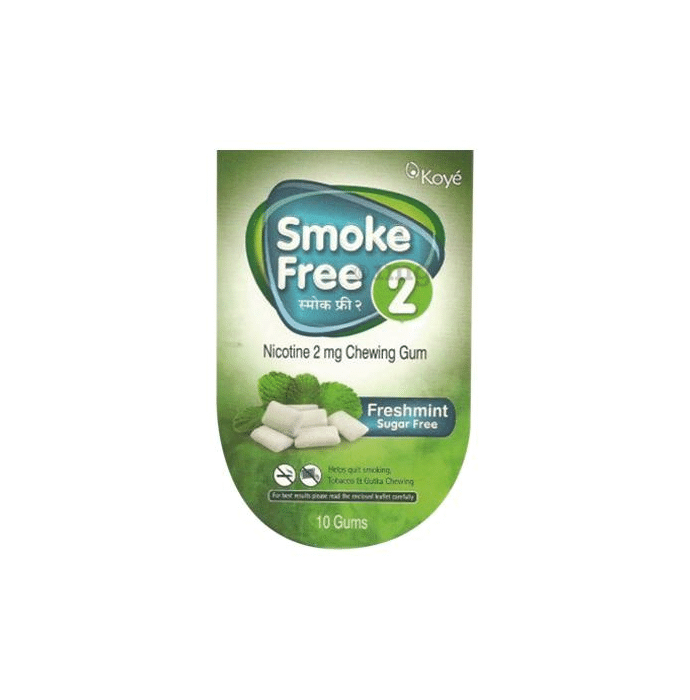Smoke Free  2mg Chewing Gums