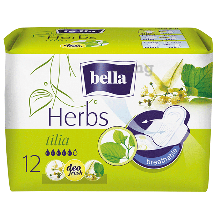 Bella Herbs Sanitary Pads with Tilia Flower