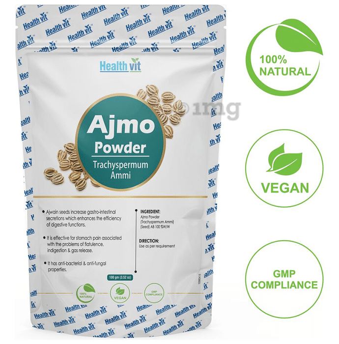 HealthVit Ajmo (Trachyspermum ammi) Powder