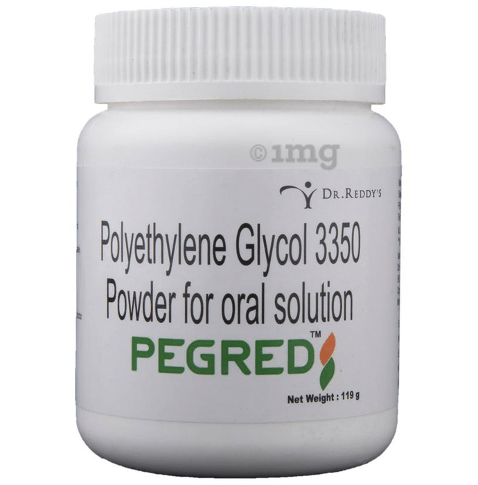 Pegred Polyethylene Glycol 3350 Oral Solution Powder | Eases Constipation