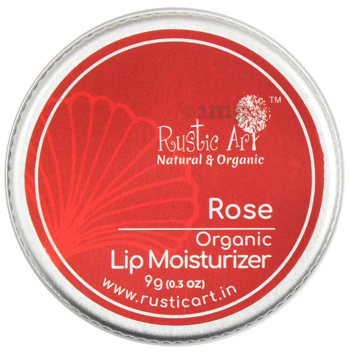 Rustic Art Natural & Organic Lip Moisturizer Rose