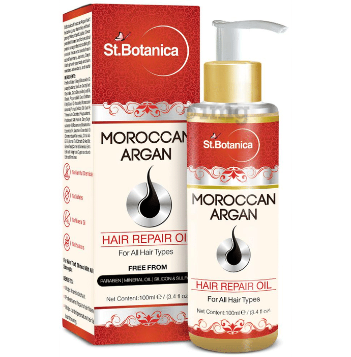 St.Botanica Moroccan Argan Hair Repair Oil