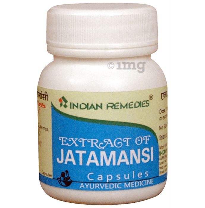 Indian Remedies Extract of Jatamansi Capsule