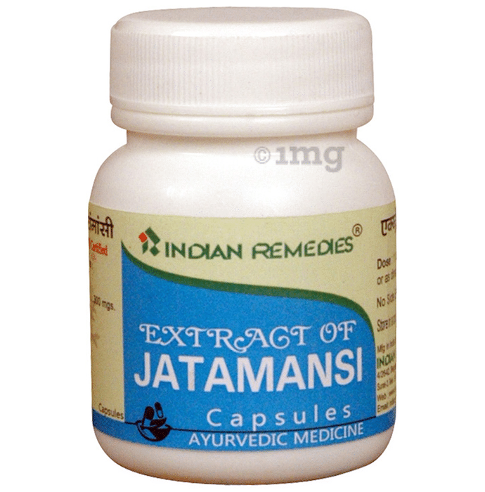 Indian Remedies Extract of Jatamansi Capsule