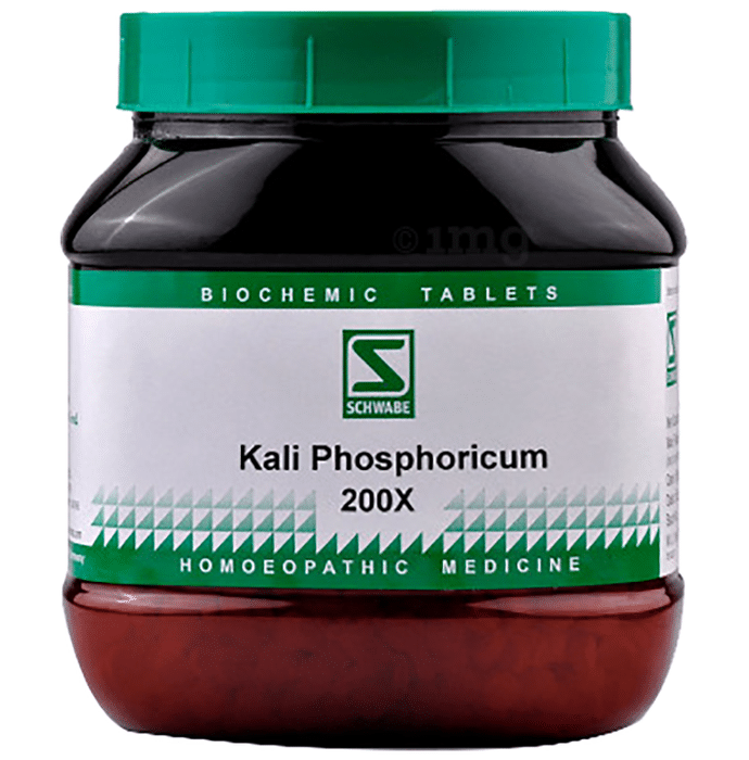 Dr Willmar Schwabe India Kali Phosphoricum Biochemic Tablet 3X