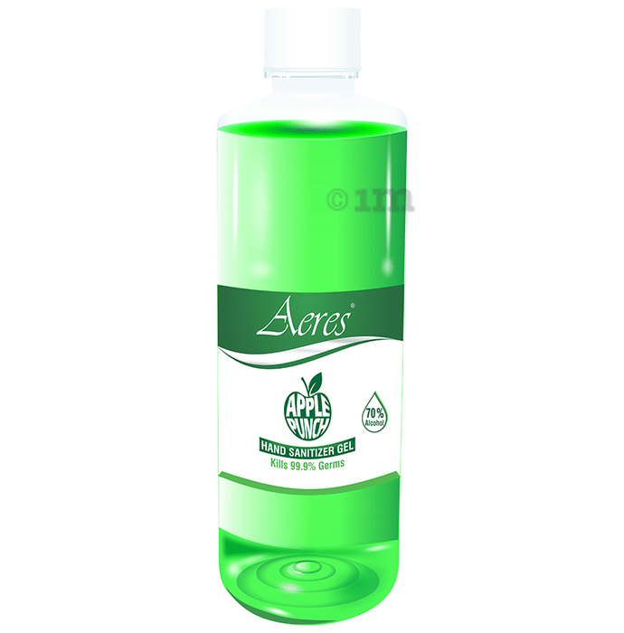 Aeres Hand Sanitizer Gel with 70% Alcohol Apple Punch