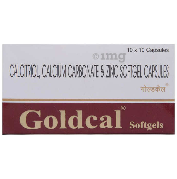 Goldcal Soft Gelatin Capsule