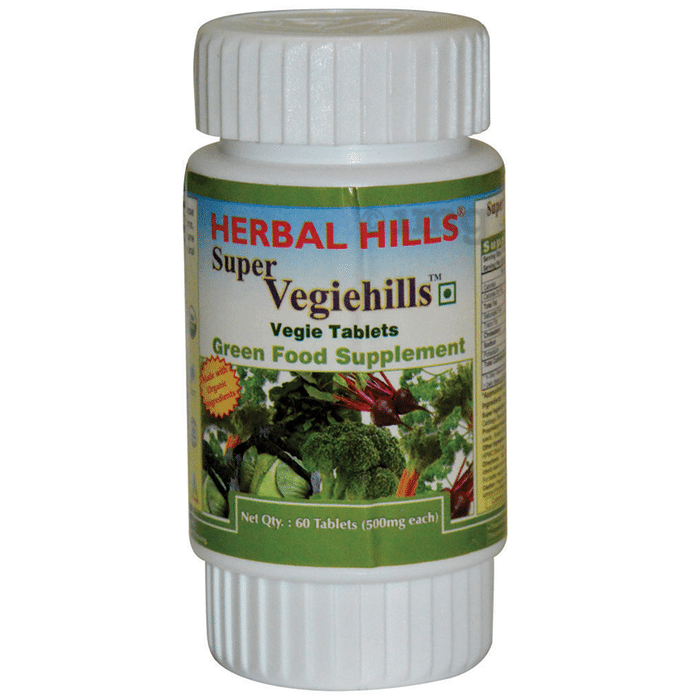 Herbal Hills Super Vegiehills Vegie 500mg Tablet