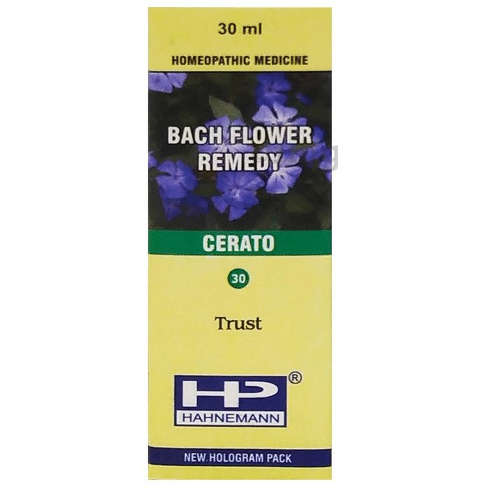 Hahnemann Bach Flower Cerato 30