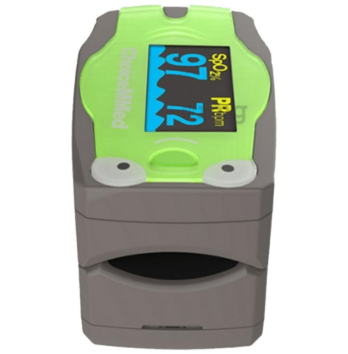 ChoiceMMed MD300C53 Pediatric Fingertip Pulse Oximeter Green