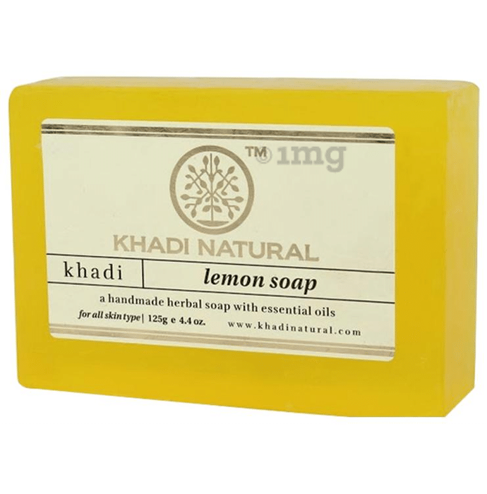 Khadi Naturals Aurvedic Lemon Soap