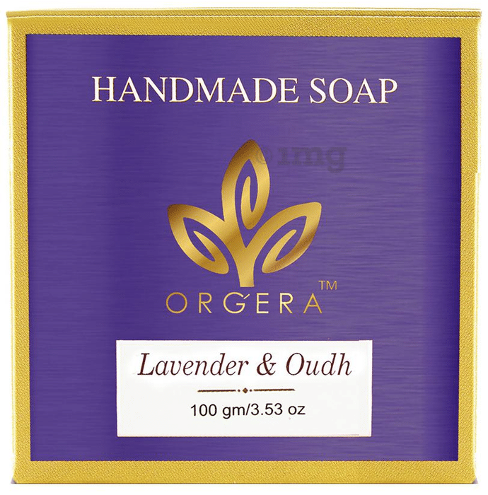 Orgera Sulfate Free Butter Handmade Lavender and Oudh Soap