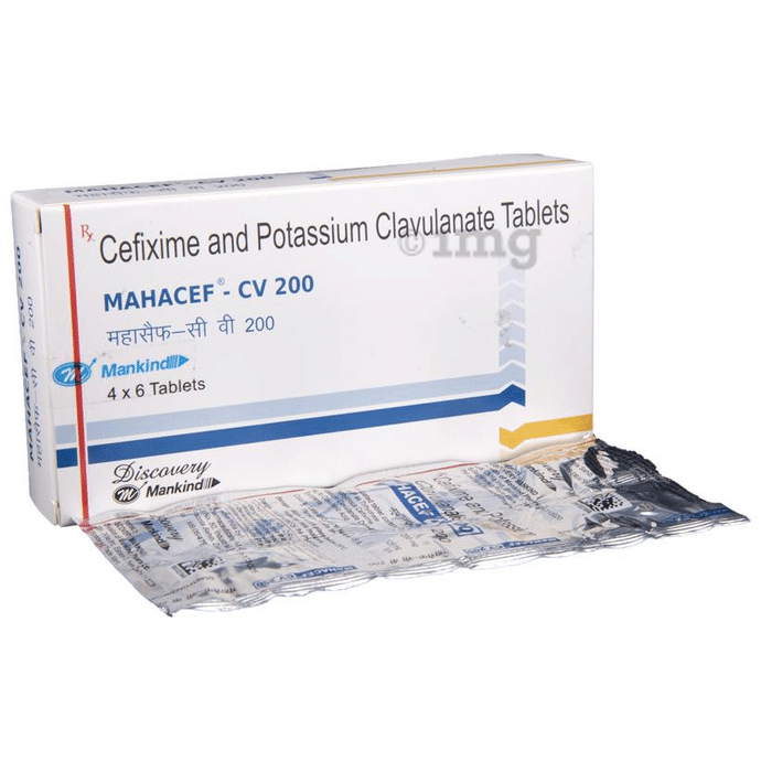 Mahacef-CV 200 Tablet
