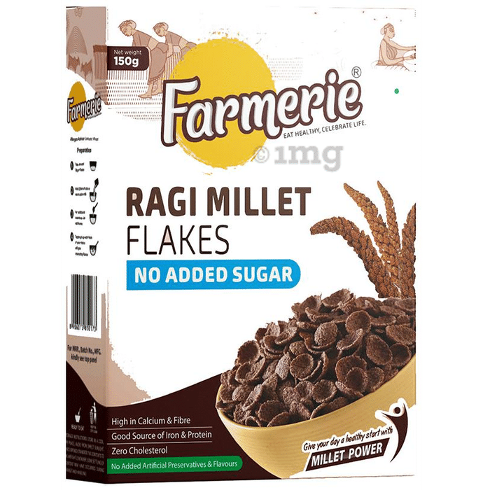 Farmerie Ragi Millet No Added Sugar Flakes