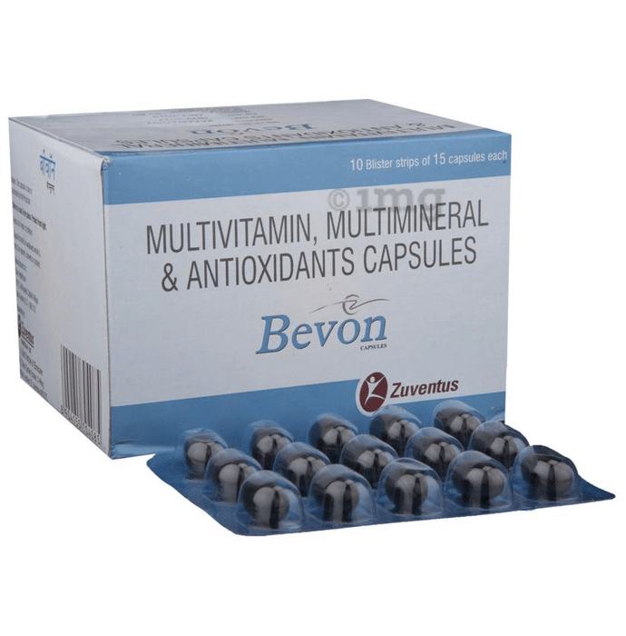 Bevon Capsule with Multivitamin, Multimineral & Antioxidants