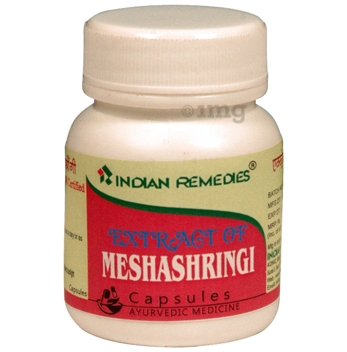 Indian Remedies Extract of Meshashringi Capsule