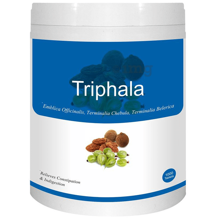 Herb Essential Triphala (Emblica Officinalis, Terminalia Chebula, Terminalia Belerica) Tablet