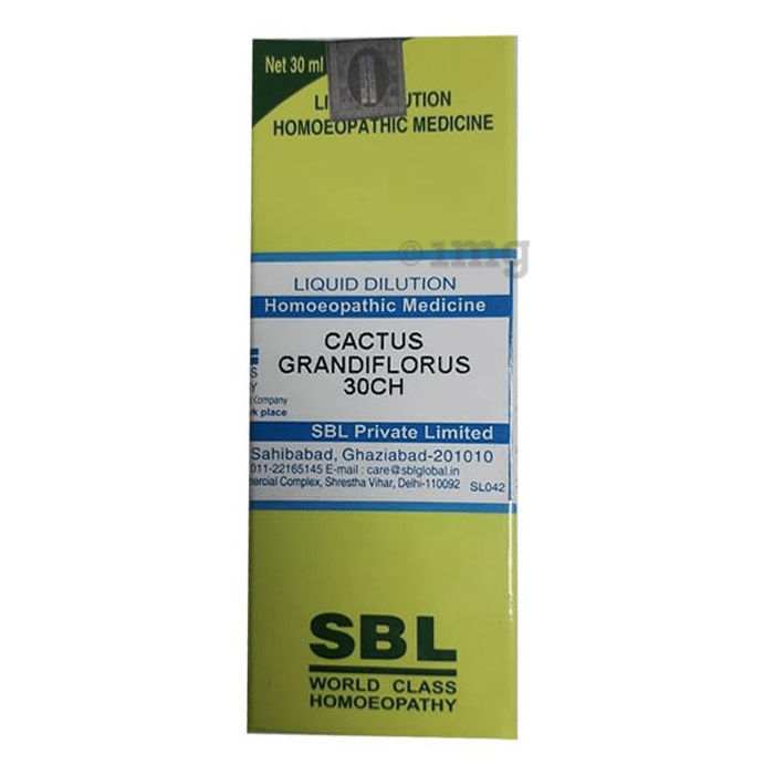SBL Cactus Grandiflorus Dilution 30 CH