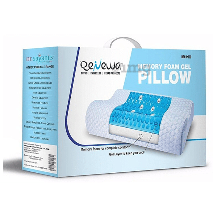 Renewa Memory Foam Gel Pillow