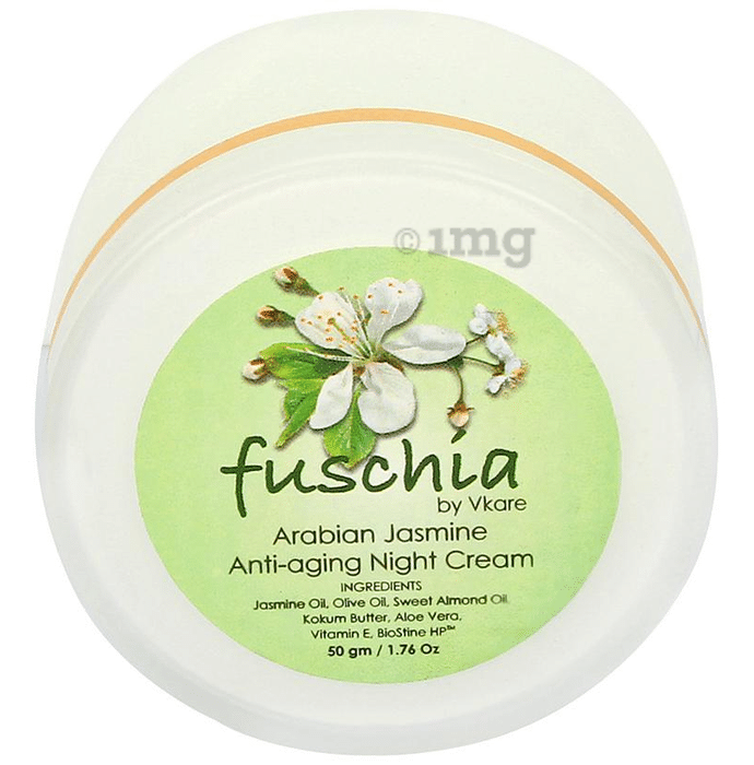 Fuschia Anti-Ageing Night Cream Arabian Jasmine