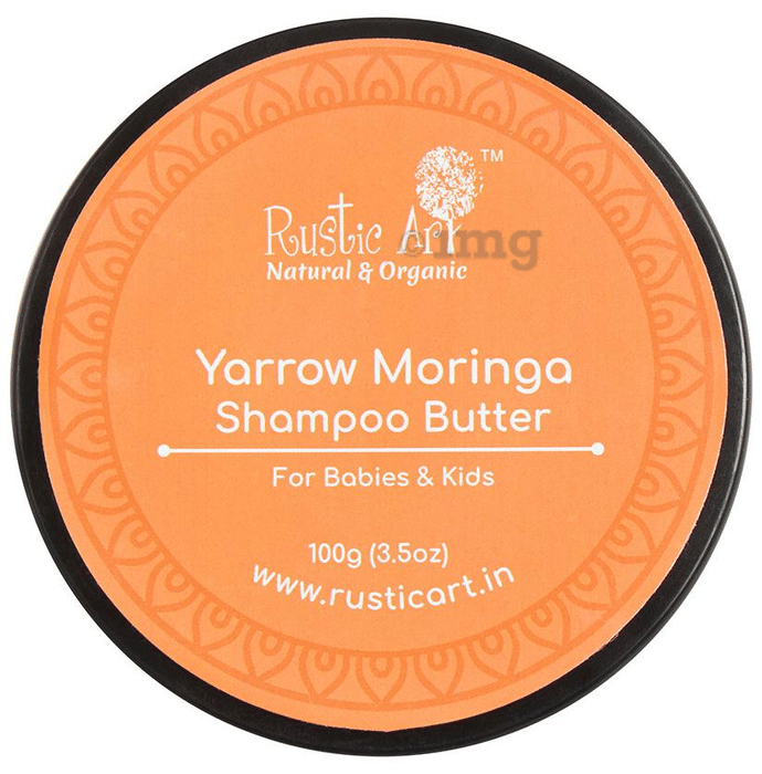 Rustic Art Yaroow Moringa Shampoo Butter for Babies and Kids
