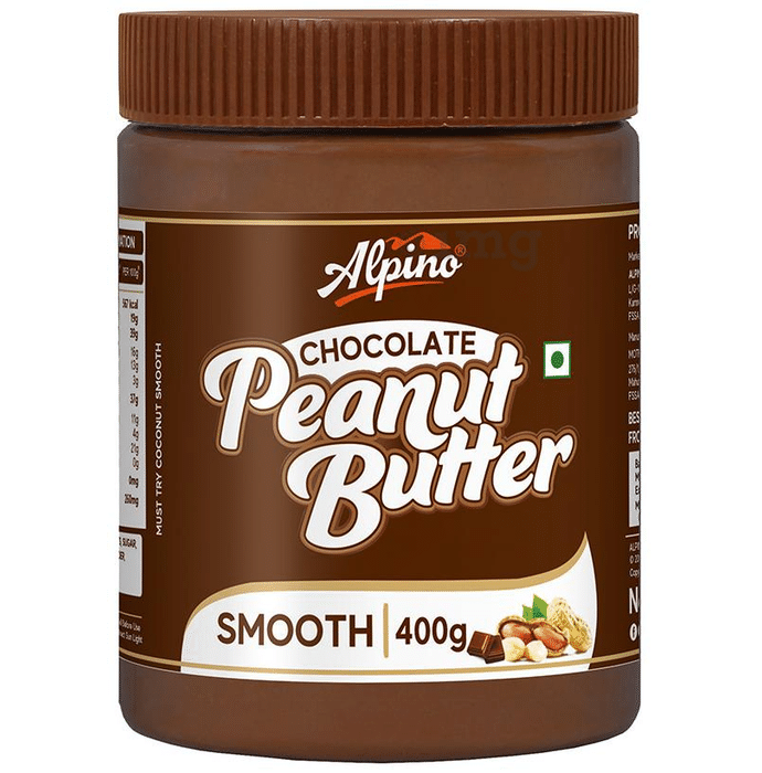 Alpino Chocolate Smooth Peanut Butter (400gm Each)