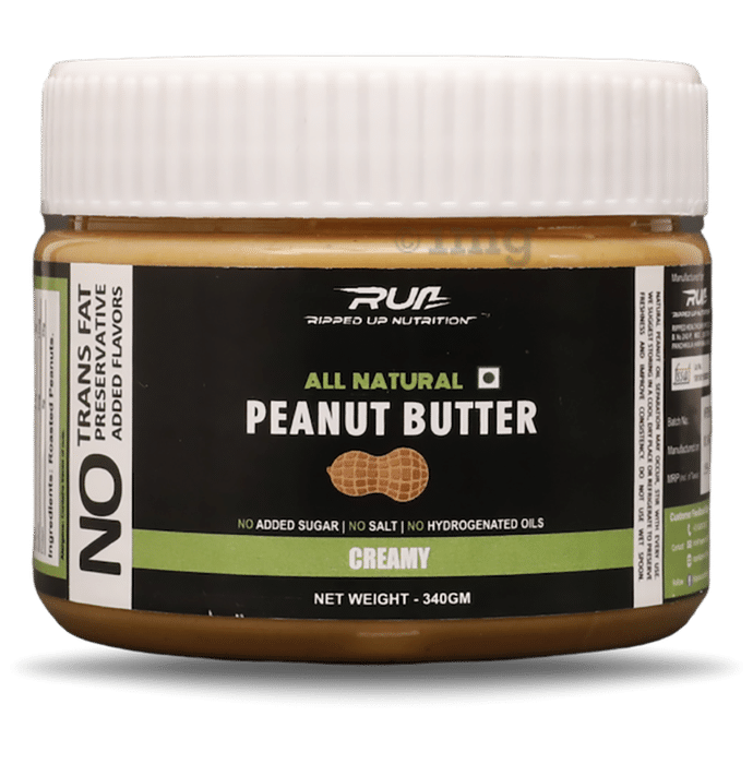 Ripped Up Nutrition All Natural Peanut Butter Creamy