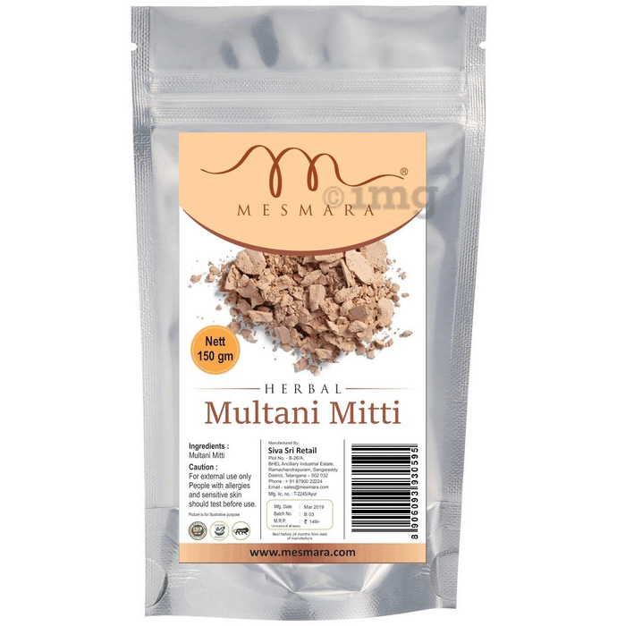 Mesmara Multani Mitti Fuller's Earth  Powder