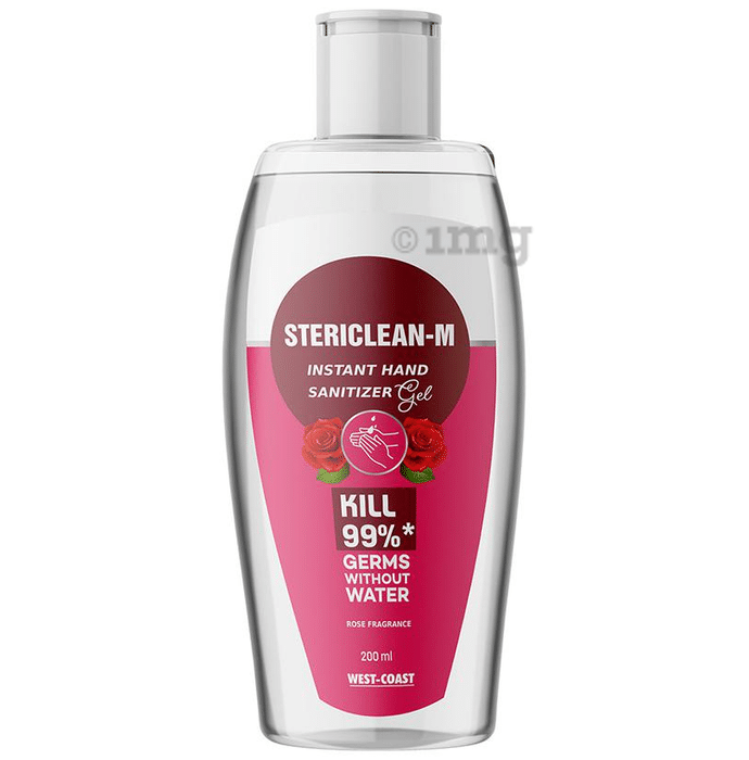 Stericlean-M Rose Fragrance Instant Hand Sanitizer Gel