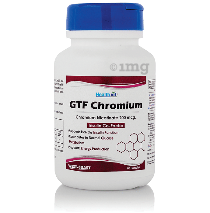 HealthVit GTF Chromium Capsule