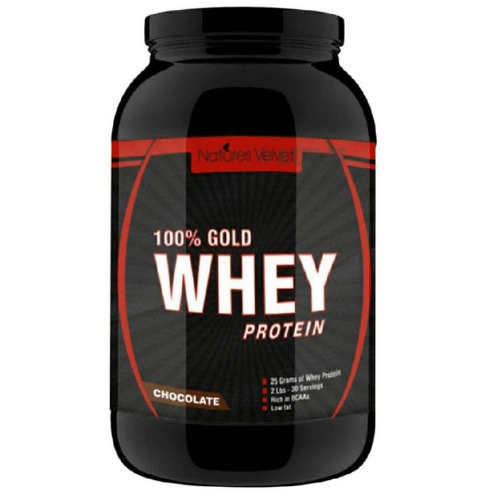 Nature's Velvet 100% Gold Standard Whey Protein Double Rich Chocolate