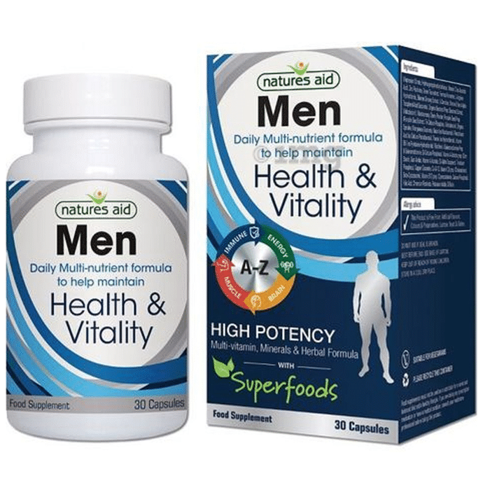 Natures Aid Men Multi-Vitamin & Minerals Capsule