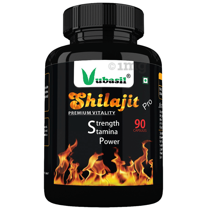 Vubasil Shilajit Pro Premium Vitality Capsule