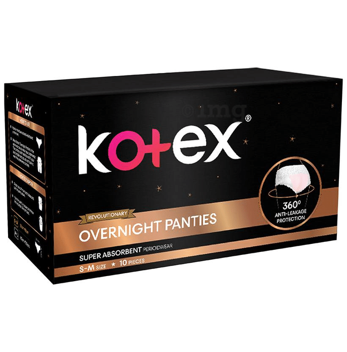 Kotex Overnight Panties S-M