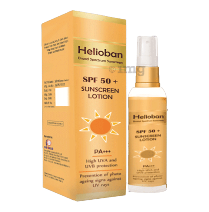 Helioban SPF 50 Sunscreen Lotion