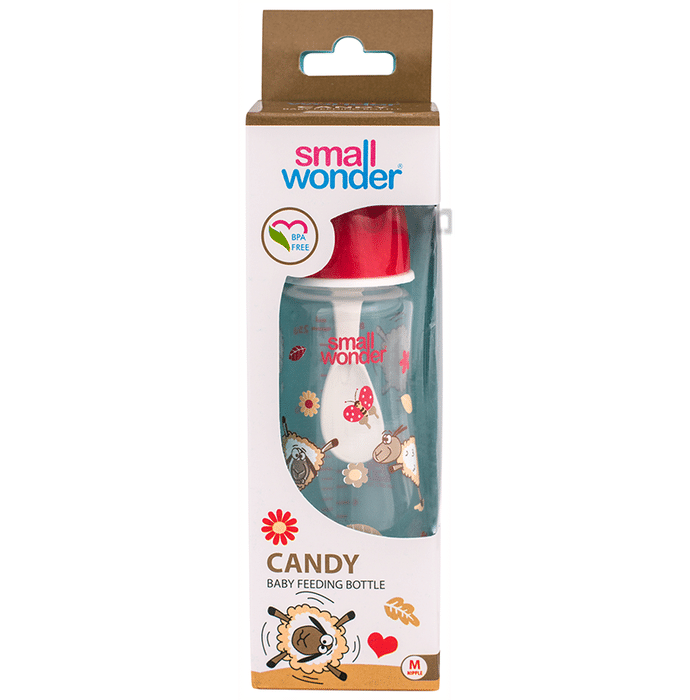 Small Wonder Candy Baby Feeding Bottle Medium Red