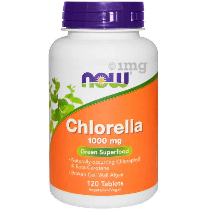 Now Chlorella 1000mg Tablet