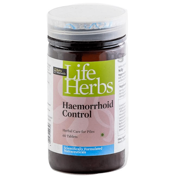 Bipha Ayurveda Life Herbs Haemorrhoid Control Tablet