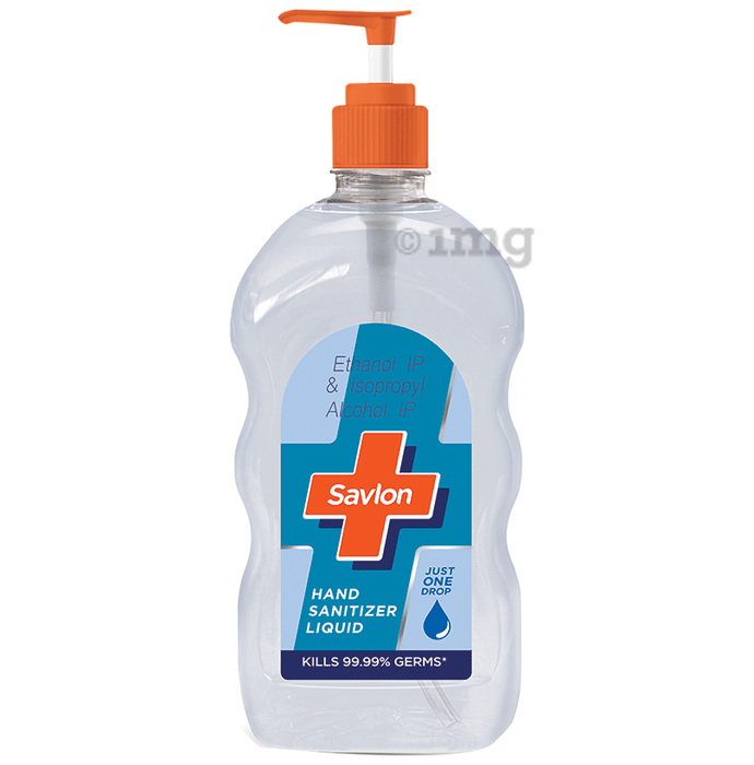 Savlon Hand Sanitizer Liquid Transparent Pack