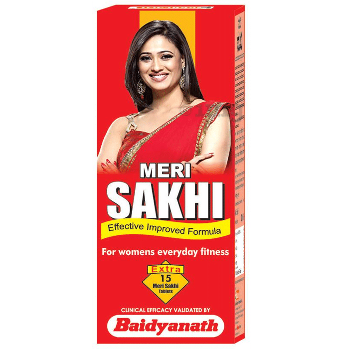 Baidyanath (Nagpur) Meri Sakhi Liquid with Extra 15 Meri Sakhi Tablet