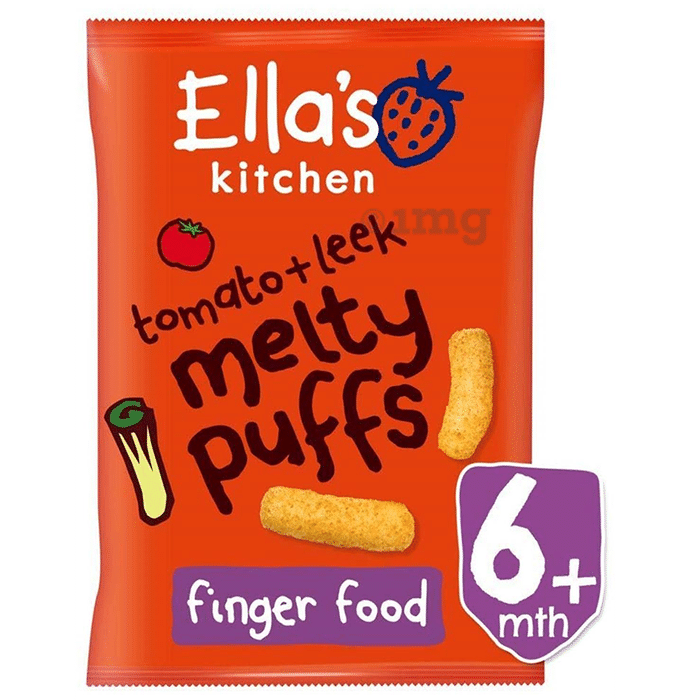 Ella's Kitchen Melty Puffs Finger Food Tomato & Leek