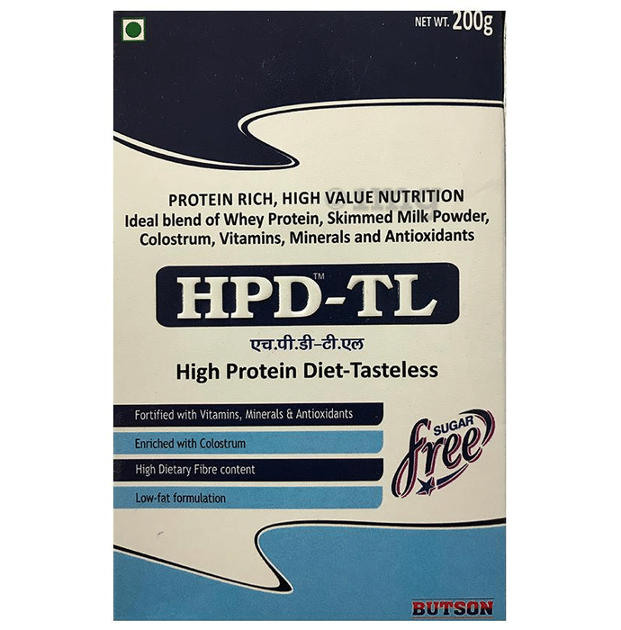 HPD-TL High Protein with Whey, Colostrum, Vitamins & Minerals | Sugar Free | Powder