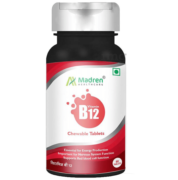 Madren Healthcare Vitamin B12 Veg Chewable Tablet