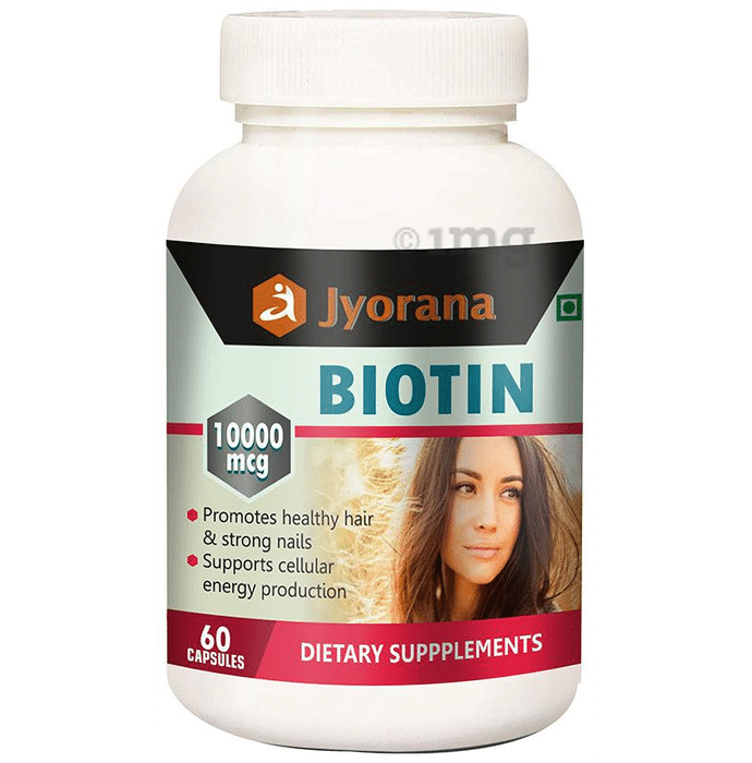 Jyorana Biotin 10000mcg Capsule