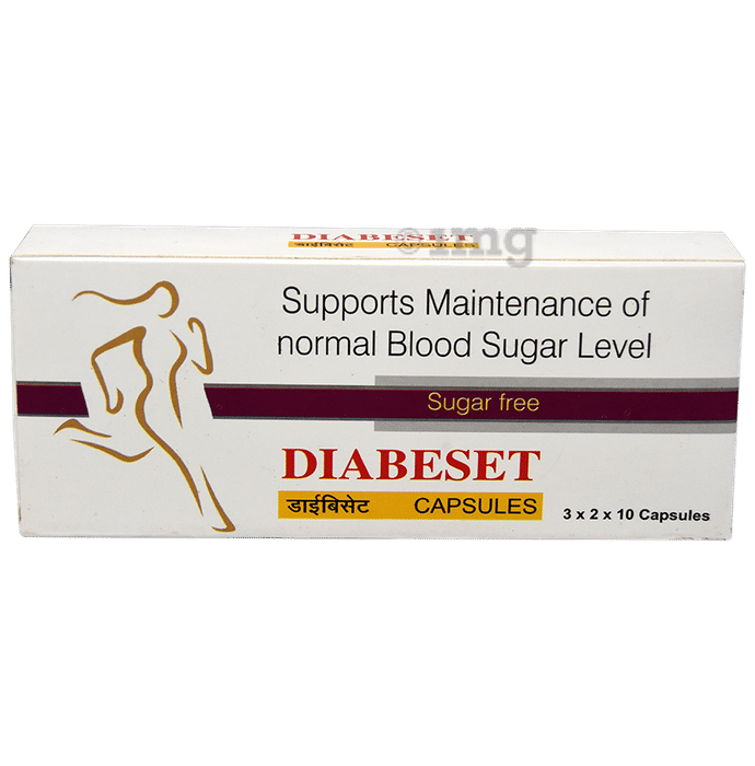 Afflatus Diabeset Capsule Sugar Free