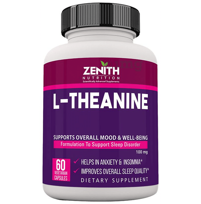 Zenith Nutrition L-Theanine 100mg Capsule