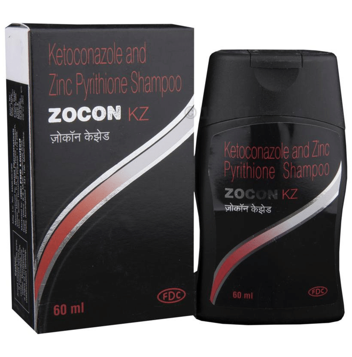 Zocon KZ Shampoo | Fights Dandruff & Seborrhoeic Dermatitis of Scalp